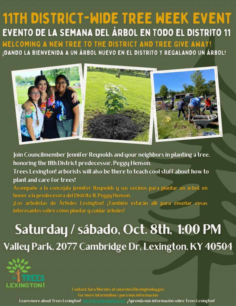 11th District Tree Week Event 